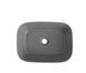 Умивальник накладний керамічний Mixxus Premium Diverse-0116 Gray 455x330x135mm Сірий (MP6651) MP6651 фото 5