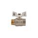 Кран кульовий 3/4 БГШ Вода Koer KR.218.W Білий метелик (KR0183) KR0183 фото 4