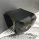 Підвісний унітаз VBI VULCANO BLACK GLOSSY VBI-020414 фото 1