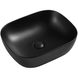 Умивальник накладний керамічний Mixxus Premium Diverse-0101 490x395x150mm Чорний (MP6485) MP6485 фото 1