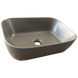 Умивальник накладний керамічний Mixxus Premium Diverse-0116 Gray 455x330x135mm Сірий (MP6651) MP6651 фото 1