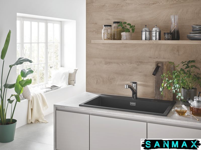 Змішувач для кухні з висувним виливом Grohe Eurosmart New (30305001) 30305001 фото