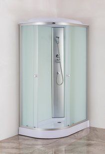 Бокс душовий без гідромасажу Mixxus Wave SB02-120x80x215-R-FB Satin з низьким піддоном (MI6893) MI6893 фото