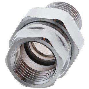 Згін американка 1/2 прямий Koer KR.341.chr Хром (KR2702) KR2702 фото