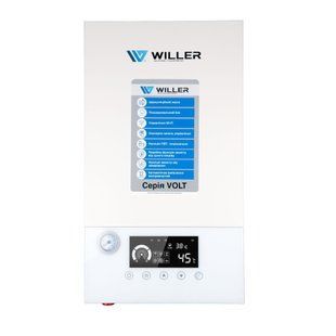 Електричний одноконтурний колтел Willer PT207 Volt WF PT207 фото