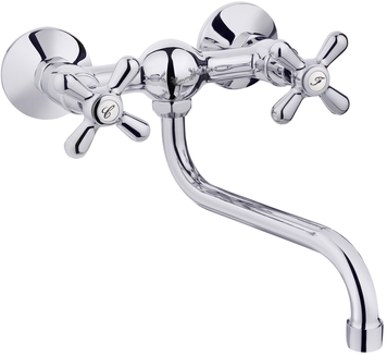 Змішувач Emmevi Deco classic зі стіни хром (CR12005S) CR12005S фото