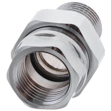 Згін американка 1/2 прямий Koer KR.341.chr Хром (KR2702) KR2702 фото