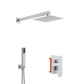 Вбудована душова система Kroner KRP Edelstahl Kubus - ESG082 CV029971 фото