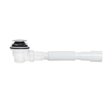 Сифон для душового піддона Kroner KRP - ST08 1 1/2"x60, D-64 з системою Сlick-Сlac, з гнучкою трубкою 40/50 мм CV032071 фото