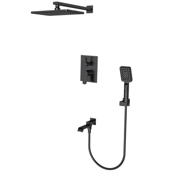 Вбудована душова система Mixxus Premium Dali 009 Inner Box Чорний (MI6755) MI6755 фото