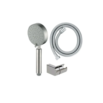 Душовий набір (шланг+лійка+кронштейн) Mixxus Shower Set-07.Sus Нерж (MI6160) MI6160 фото