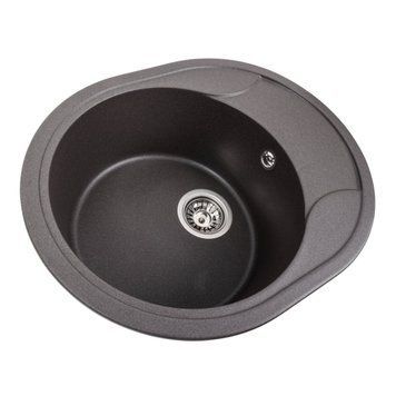 Гранітна мийка для кухні Valeso 5847 Onix матовий Гренадін SP000047124 фото