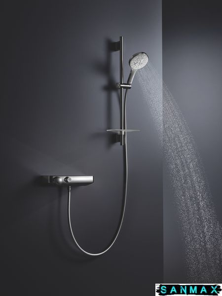 Лійка ручна для душу 3 режими струменю Grohe Rainshower SmartActive (26574000) 26574000 фото