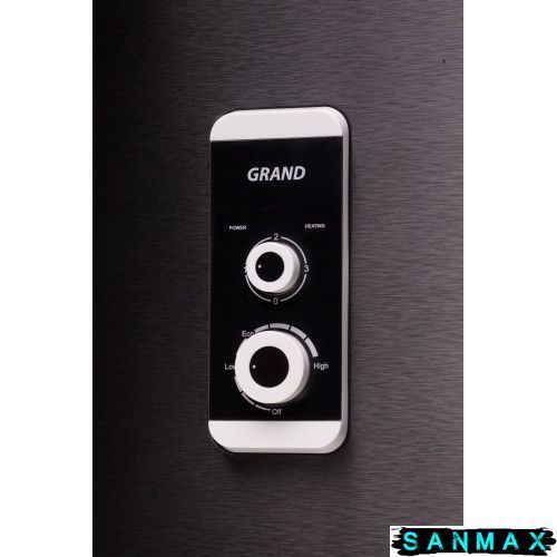 Бойлер Willer 50л EV50DR Grand плоский вертикальний сухий тен 2 кВт (колір чорний алюміній) (EV50DR Grand-SP-alumbl) EV50DR Grand-SP-alumbl фото