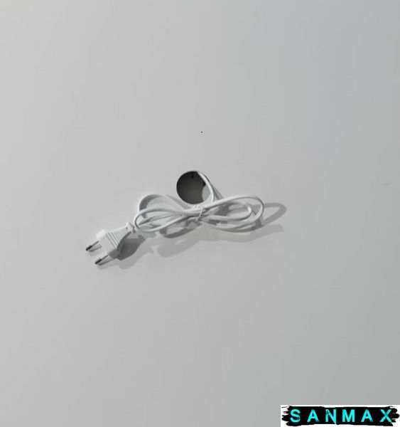 Дзеркало Mixxus Plain MC02-60-Case з Led Touch, Anti-fog, димером, рег. яскравості, годинником (MI6661) MI6661 фото