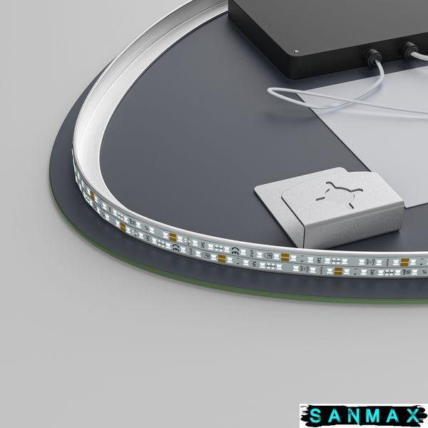 Дзеркало Mixxus Premium Diverse MA01-90x60-Reverse (Led Touch, Anti-fog, димер (3-6,5kK) (MP6633) MP6633 фото