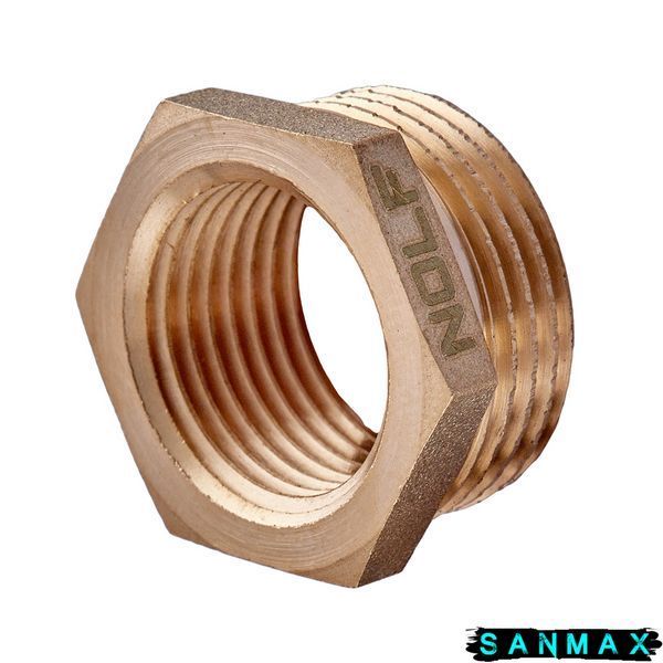 Футорка латунна 1/4х1/2 Nolf Nfc.F0206 (NF3207) NF3207 фото