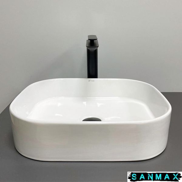 Умивальник накладний Vbi Vestone 45 Білий VBI-017000 фото