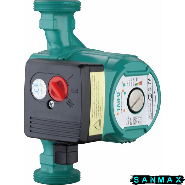 Насос Taifu GRS-25/6-180 циркуляційний з кабелем та гайками Н=6М, Q=3,6кбМ, P=93Вт (TF0079) TF0079 фото