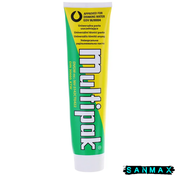 Паста для ущільнення різьбових з'єднань Unipak Multipak 200г. (В тюбику) (UP0583) UP0583 фото
