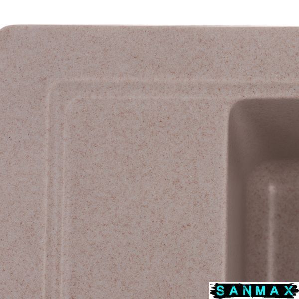 Мийка кухонна Zerix ZS-4651S-06 Бежева (ZX4565) ZX4565 фото