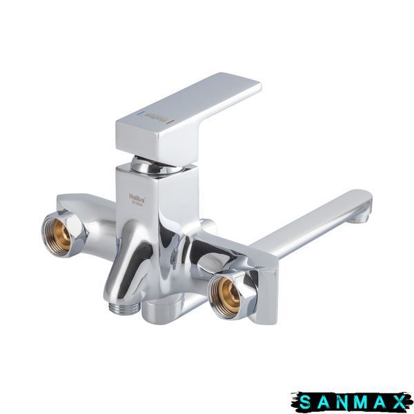 Змішувач для ванни Haiba Gaudi 006 Euro Хром (HB9593) HB9593 фото