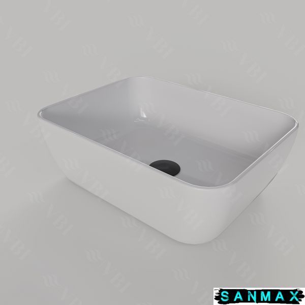 Умивальник накладний Vbi Palermo S Білий VBI-012301 фото