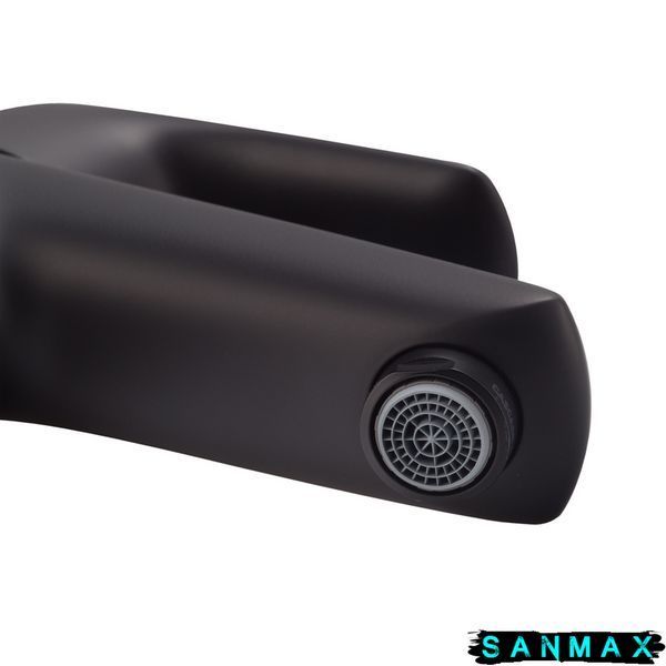 Змішувач для умивальника, чорний Koer KB-10008-05 (KR3471) KR3471 фото
