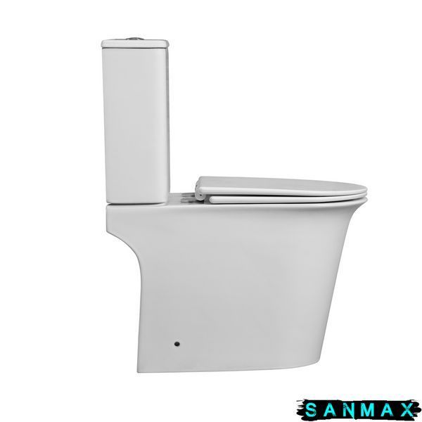 Унітаз-компакт Mixxus Wave-0405-R 630х350х795mm, система змиву Rimless (MI6694) MI6694 фото
