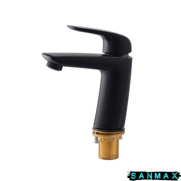 Змішувач для умивальника, чорний Koer KB-10008-05 (KR3471) KR3471 фото