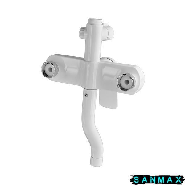 Душова система зі змішувачем Plamix Lucas-009-J White (PM0712) PM0712 фото