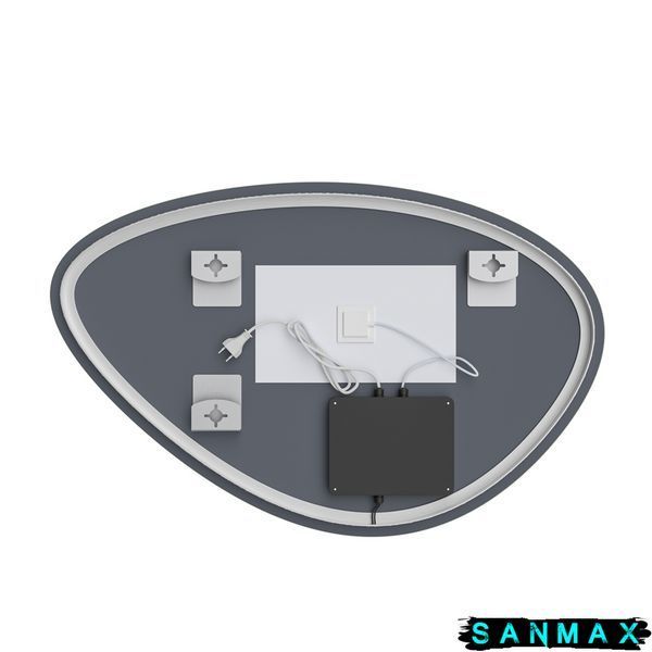 Дзеркало Mixxus Premium Diverse MA01-90x60-Reverse (Led Touch, Anti-fog, димер (3-6,5kK) (MP6633) MP6633 фото