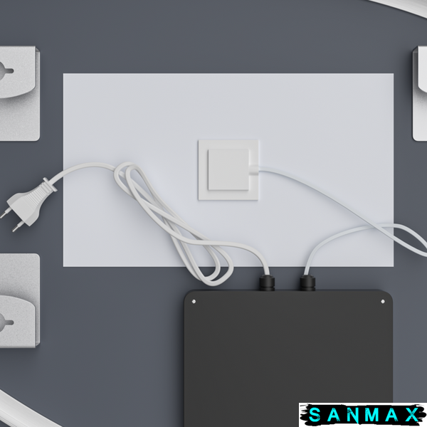 Дзеркало Mixxus Premium Diverse MA01-90x60-Reverse (Led Touch, Anti-fog, димер (3-6,5kK) (MP6633) MP6633 фото