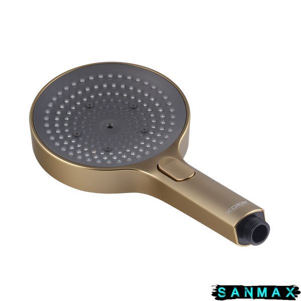 Вбудована душова система Koer KB-66029-12 3 функції Матове Золото (KR5957) KR5957 фото