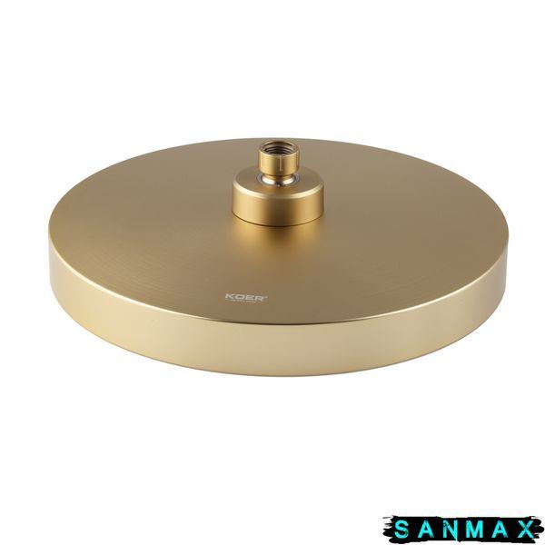 Вбудована душова система Koer KB-66029-12 3 функції Матове Золото (KR5957) KR5957 фото