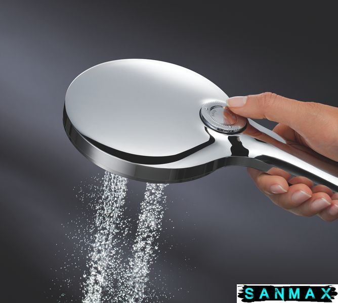 Лійка ручна для душу 3 режими струменю Grohe Rainshower SmartActive (26574000) 26574000 фото