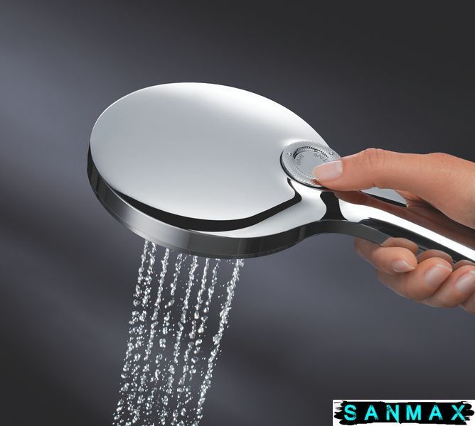 Лійка ручна для душу 3 режими струменю Grohe Rainshower SmartActive (26574000) 26574000 фото