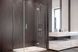 Кабіна прямокутна Besco Viva 1200x80x195 права: скло прозоре, профіль хромований VPP-128-195C фото 2