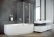 Шторка для ванни PMD Besco Ambition-3S 123х140 PA-3S фото 4