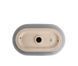 Умивальник накладний керамічний Mixxus Premium Ellipse-0109 Gray 500x300x140mm Сірий (MP6653) MP6653 фото 6