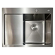 Кухонна інтегрована мийка Mixxus MH6350R Nano-Silver (3.0/0.8) колір нержавійка (MI7046) MI7046 фото 1