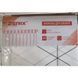 Шторка для ванної Zerix SCP-020-180x180 з PEVA (поліетиленвінілацетату) (Візерунок "Зигзаг" білий) (ZX6093) ZX6093 фото 3