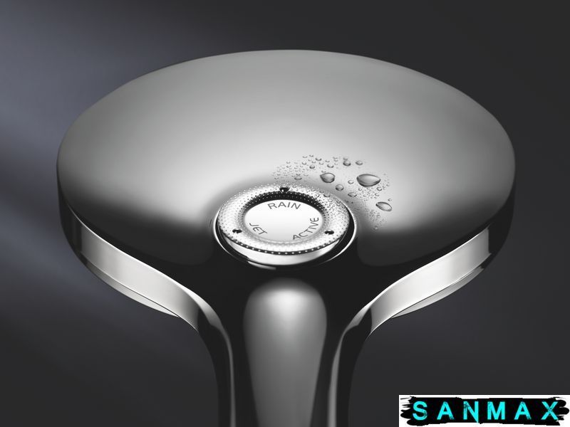 Лійка ручна для душу 3 режими струменю Grohe Rainshower SmartActive (26574000) 26574000 фото