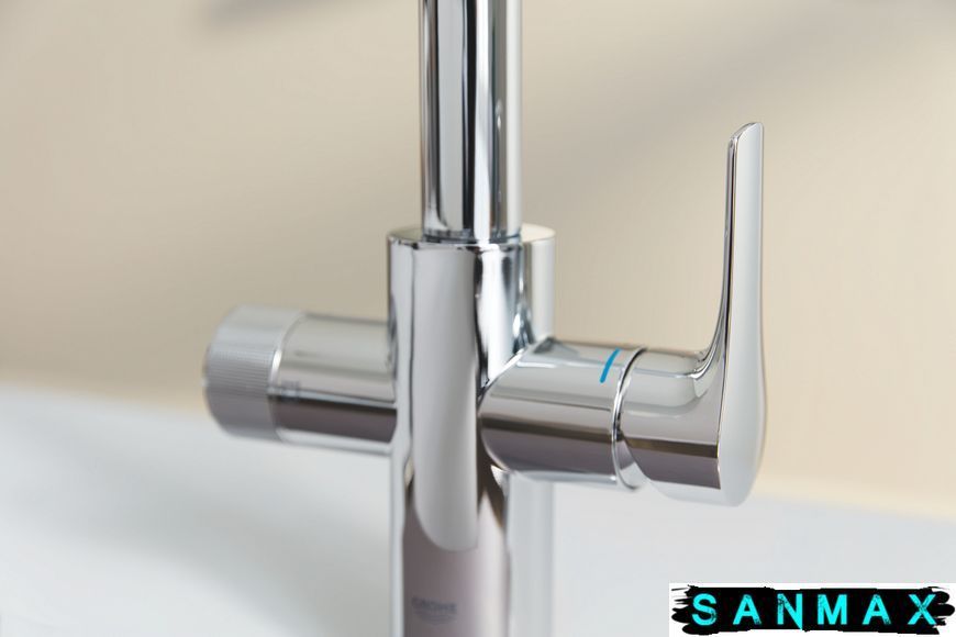 Змішувач для кухні для подачі технічної і фільтрованої води Grohe Blue Pure Eurosmart (30583000) 30583000 фото