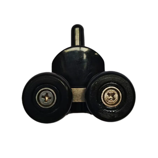 Ролики для душових кабін подвійні колеса Mixxus Premium ROLLERS SCP02-1 BLACK нижні (23mm для DIVERSE SC01,SC02,SD01) (MI7164) MI7164 фото