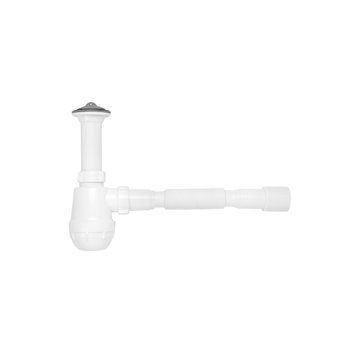 Сифон для кухонної мийки Kroner KRP - TW01 1 1/2"х40/50 мм CV032073 фото