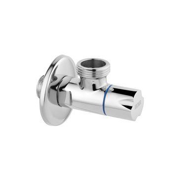 Кран приладовий Kroner KRP Eckventil C302 1/2"х3/4" ЗЗ CV027382 фото