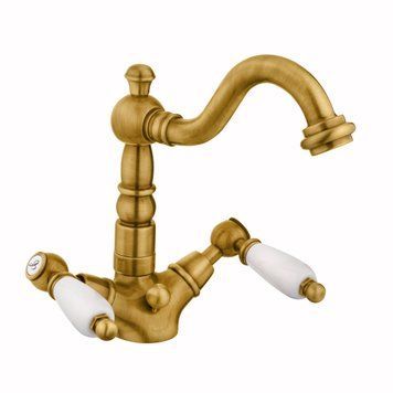 Змішувач Emmevi Deco ceramica для умивальника бронза BR121615 BR121615 фото