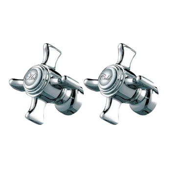 Набір ручок Haiba Zeus Handles Set-02 (без кран-букс, пара) (AC0603) AC0603 фото
