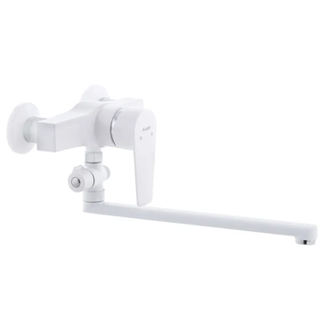 Змішувач для ванни Plamix Oscar-006 Білий (без шланга і лійки) (PM0559) PM0559 фото